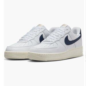NWT Nike Air Force 1 '07 Next Nature in White/ Obsidian/ Ivory